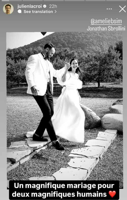 Mésaventure pour Julien Lacroix au mariage d'une comédienne de 'District 31 2 Mésaventure pour Julien Lacroix au mariage d'une comédienne de 'District 31 Capture decran 2024 07 30 094506 Mésaventure pour Julien Lacroix au mariage d'une comédienne de 'District 31