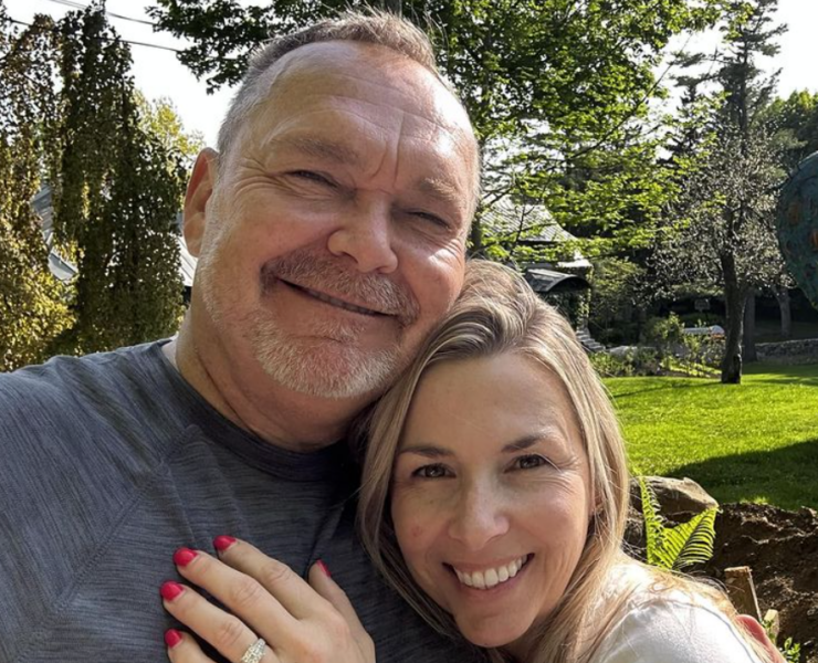 Capture decran le 2024 07 03 a 09.11.04 e1720012333392 Jean-Michel Anctil dévoile une rare photo avec sa future épouse