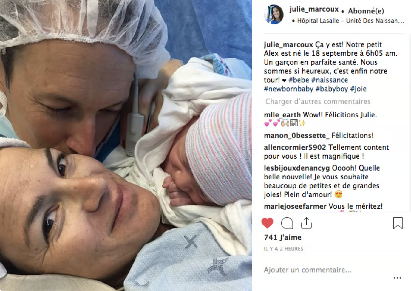 Julie Marcoux de LCN partage de touchantes photos avec son conjoint et son fils 2 Julie Marcoux de LCN partage de touchantes photos avec son conjoint et son fils Capture decran le 2024 07 08 a 15.24.24 Julie Marcoux de LCN partage de touchantes photos avec son conjoint et son fils