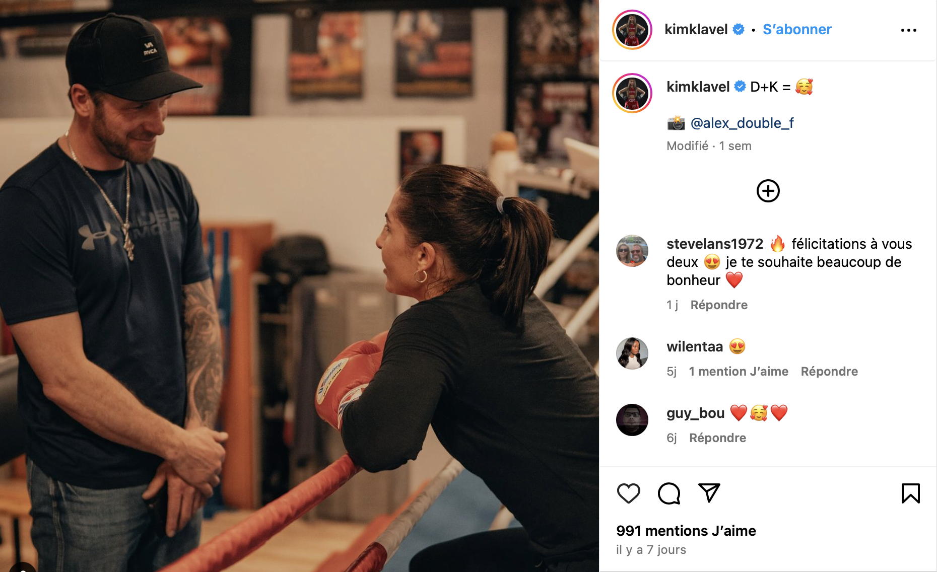 Capture decran le 2024 07 10 a 17.24.22 Kim Clavel est en en couple et elle dévoile des photos avec son amoureux