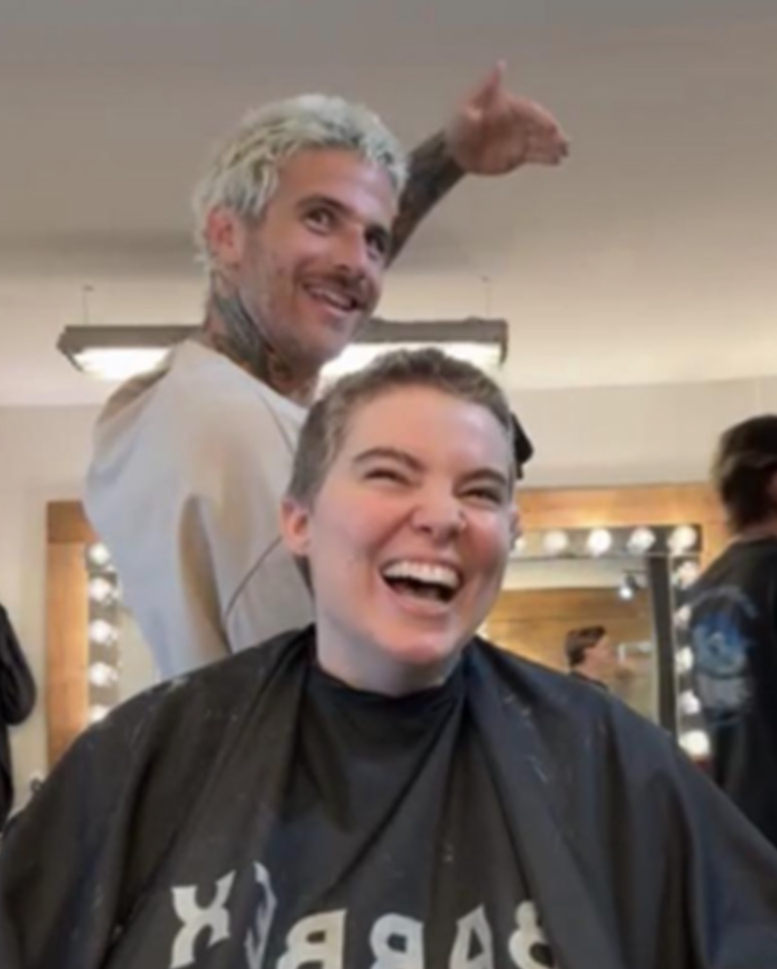 Capture decran le 2024 07 11 a 13.11.06 Roxane Bruneau surprend en se faisant complètement raser la tete