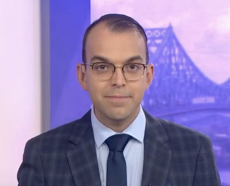 Capture decran le 2024 07 17 a 14.33.00 e1721241240842 Simon Gamache-Fortin de LCN révèle la réalité 'glamour' du journalisme avec une photo qui surprend