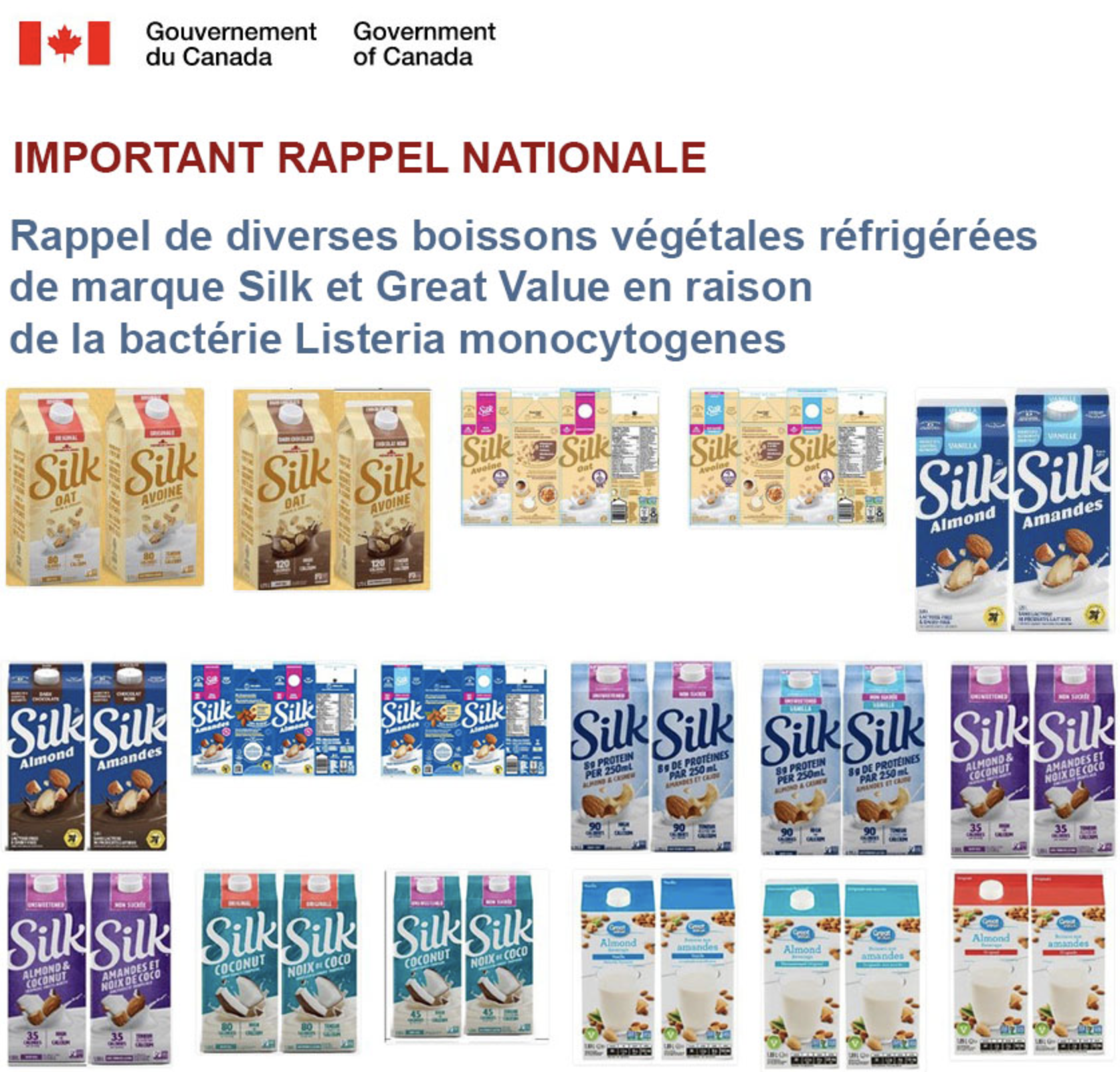 Capture decran le 2024 07 18 a 10.55.28 Urgence sanitaire : 2 décès liés à un rappel de lait végétal.