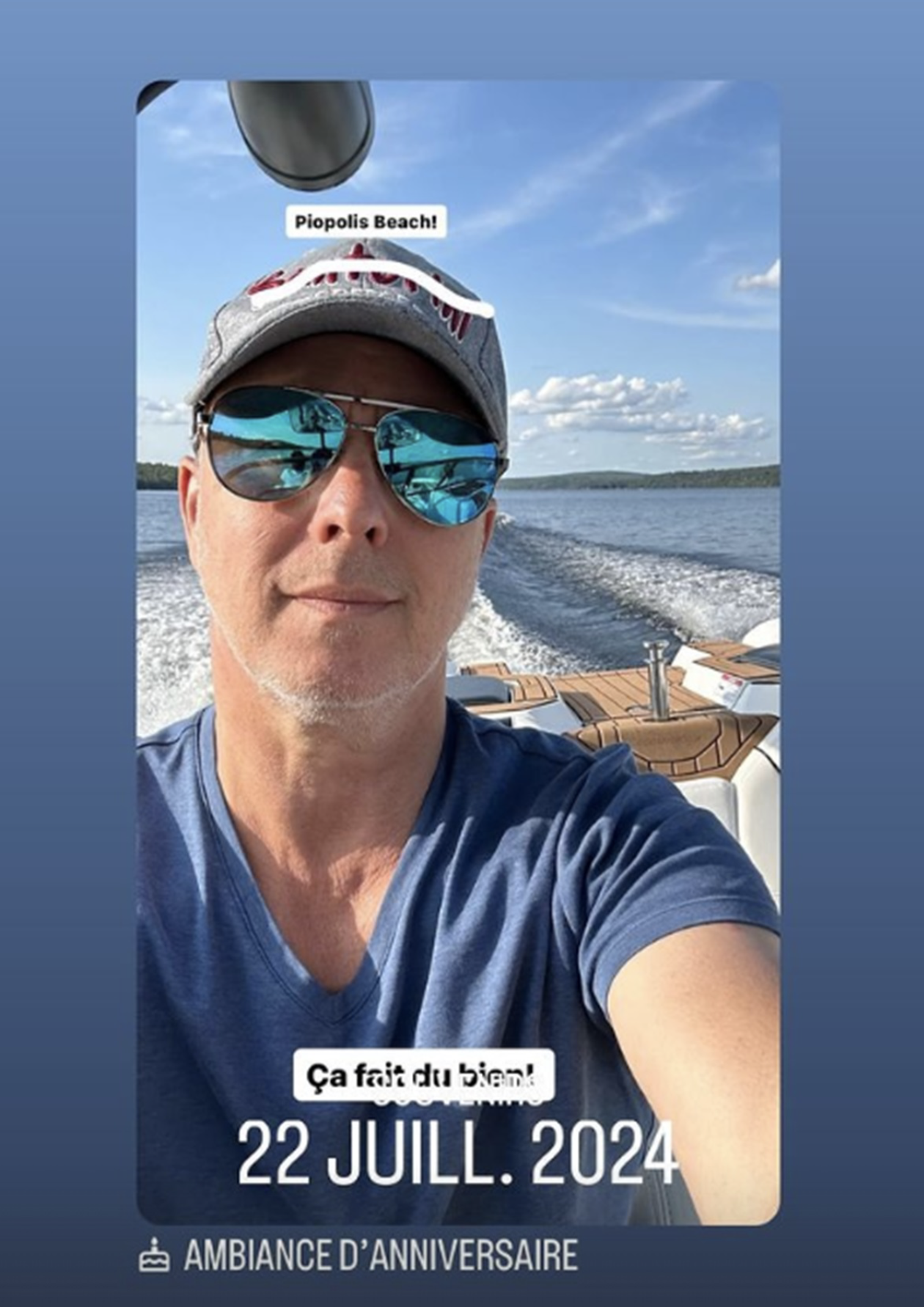 Gino Chouinard célèbre son 57e anniversaire : découvrez les clichés inédits de la fête! 4 Gino Chouinard célèbre son 57e anniversaire : découvrez les clichés inédits de la fête! Capture decran le 2024 07 25 a 13.44.40 Gino Chouinard célèbre son 57e anniversaire : découvrez les clichés inédits de la fête!