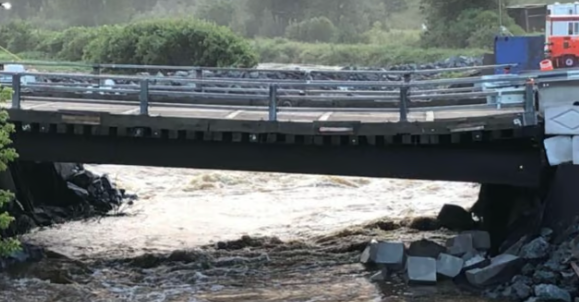 Un pont s'effondre en Beauce, forçant la fermeture de 10 kilomètres de route 1 Un pont s'effondre en Beauce, forçant la fermeture de 10 kilomètres de route Capture decran 2024 08 01 134817 Un pont s'effondre en Beauce, forçant la fermeture de 10 kilomètres de route