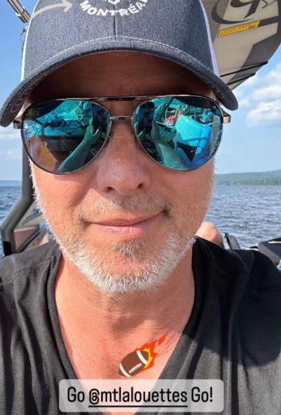 Capture decran 2024 08 04 154555 Gino Chouinard dévoile une photo relaxante de ses vacances à bord de son bateau"