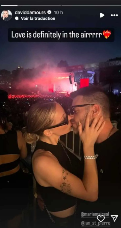 Capture decran 2024 08 07 093617 le baiser enflammé de Marie-Mai fait le buzz