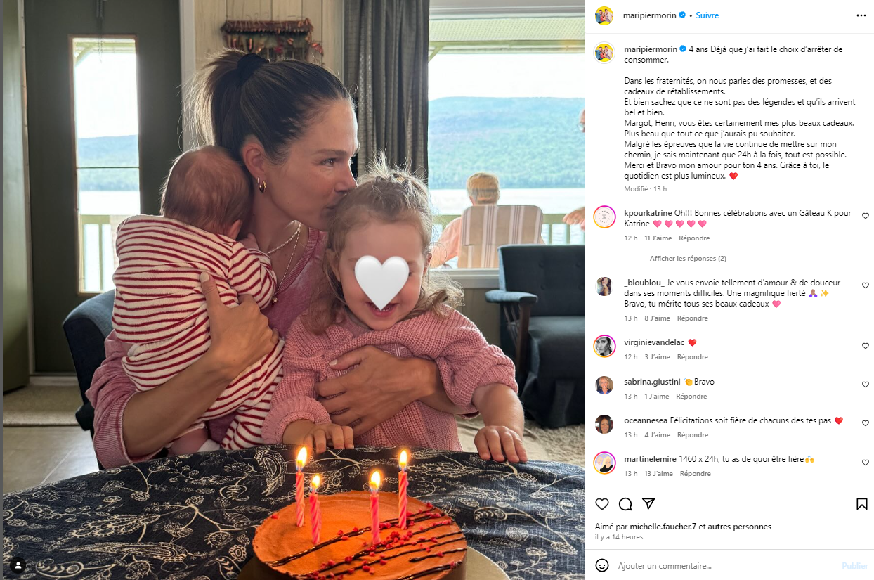 Un Jour Spécial pour Maripier Morin : Elle Dévoile une Victoire Personnelle Dans Un Message Touchant 2 Un Jour Spécial pour Maripier Morin : Elle Dévoile une Victoire Personnelle Dans Un Message Touchant Capture decran 2024 08 09 111524 Un Jour Spécial pour Maripier Morin : Elle Dévoile une Victoire Personnelle Dans Un Message Touchant