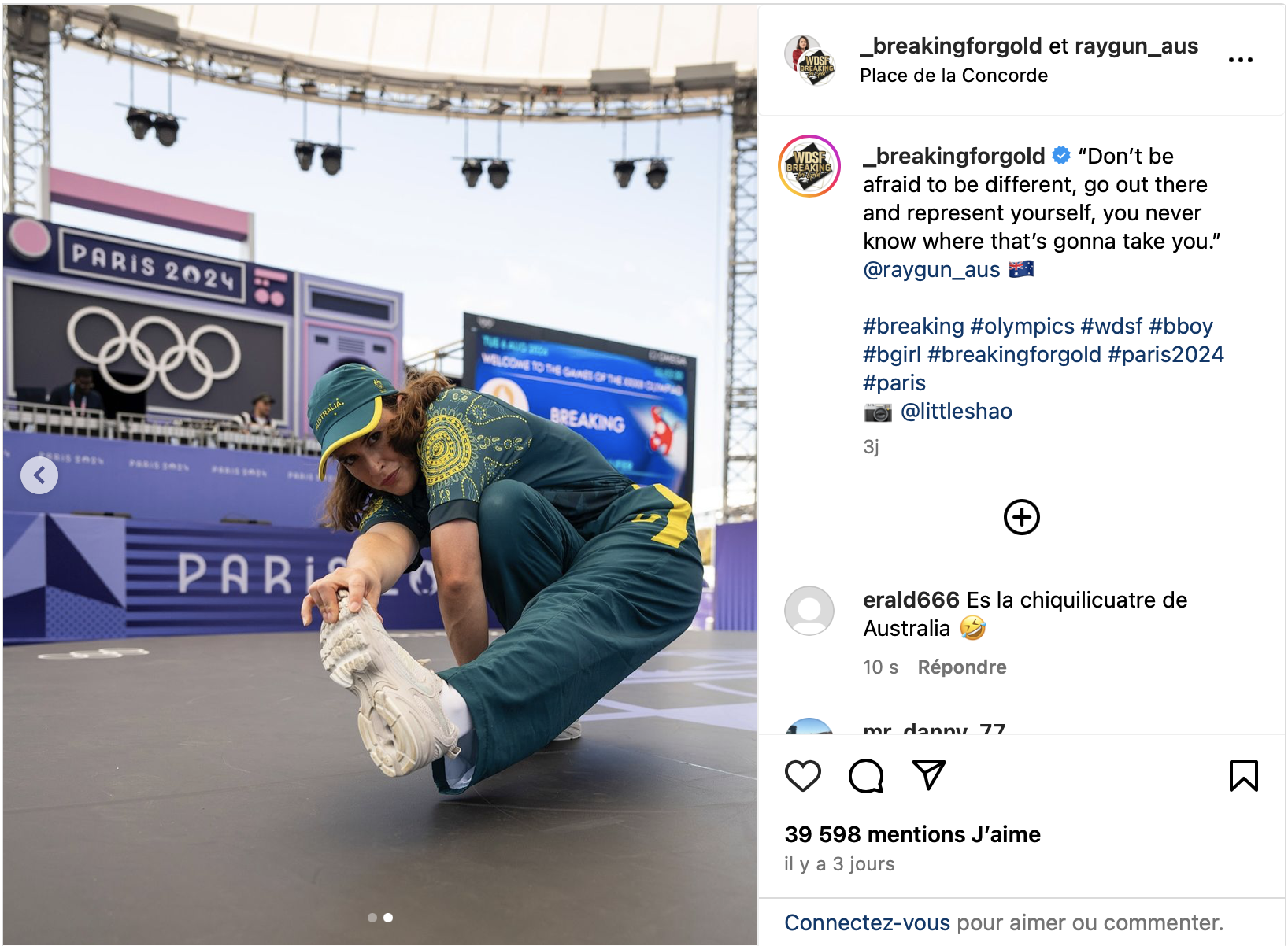 Déception aux JO : Cette athlète livre une performance catastrophique à Paris 2 Déception aux JO : Cette athlète livre une performance catastrophique à Paris Capture decran le 2024 08 12 a 12.32.57 Déception aux JO : Cette athlète livre une performance catastrophique à Paris