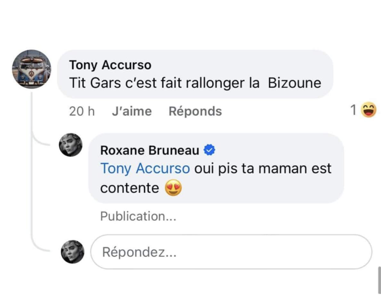 Roxane Bruneau riposte après avoir été insultée par un homme 3 Roxane Bruneau riposte après avoir été insultée par un homme Capture decran le 2024 08 25 a 13.58.27 Roxane Bruneau riposte après avoir été insultée par un homme