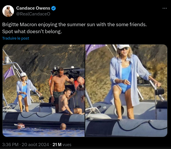 Brigitte Macron Attaquée Nouveau Sur Son Genre : « Ce n’est plus un secret » 2 Brigitte Macron Attaquée Nouveau Sur Son Genre : « Ce n’est plus un secret » Screenshot 2024 08 22 08.08.51 Brigitte Macron Attaquée Nouveau Sur Son Genre : « Ce n’est plus un secret »