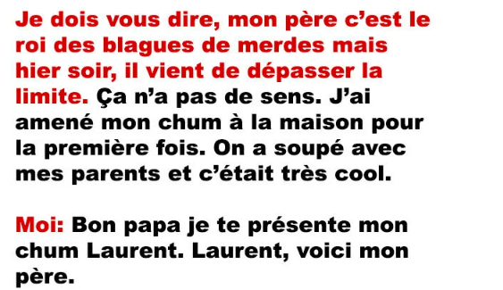 Le père québécois sacré roi ultime des "jokes poches" après un souper mémorable 1 Le père québécois sacré roi ultime des "jokes poches" après un souper mémorable Screenshot 2024 08 24 15.40.01 1 e1724530230663 Le père québécois sacré roi ultime des "jokes poches" après un souper mémorable
