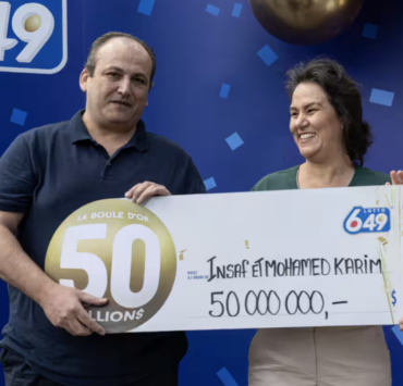 Après avoir gagné 50 M$ au 6/49, un couple de Québec termine leur journée de travail avec le sourire 4 Après avoir gagné 50 M$ au 6/49, un couple de Québec termine leur journée de travail avec le sourire Capture decran le 2024 09 05 a 09.27.45 e1725542916206 Après avoir gagné 50 M$ au 6/49, un couple de Québec termine leur journée de travail avec le sourire