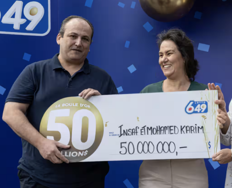 Capture decran le 2024 09 05 a 09.27.45 e1725542916206 Après avoir gagné 50 M$ au 6/49, un couple de Québec termine leur journée de travail avec le sourire