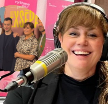 Design sans titre 13 Un moment unique en famille : Patricia Paquin et Mathieu Gratton sur le tapis rouge avec leur fils – Voyez les photos des EXséparables !