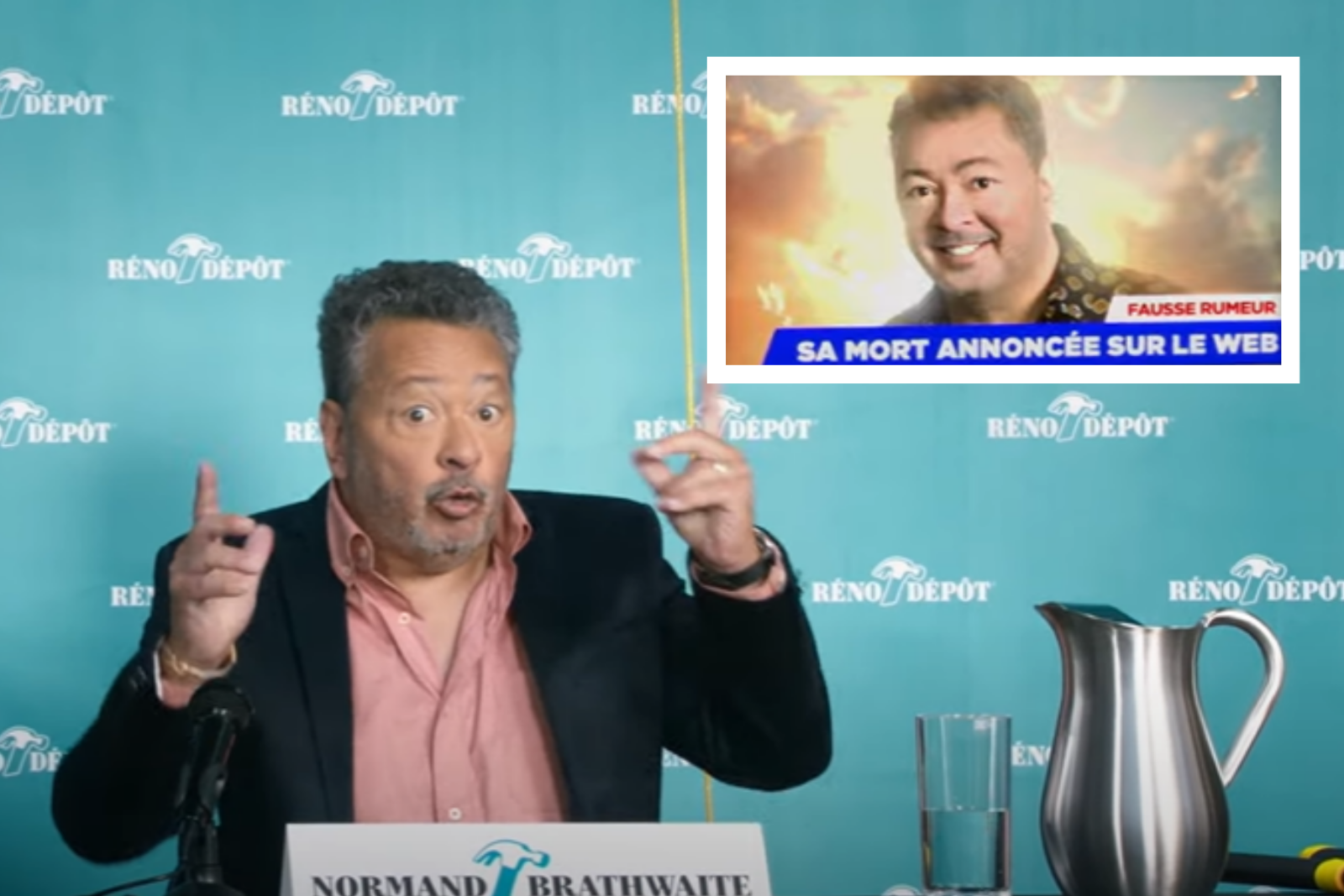 Les rumeurs le disaient mort, mais Normand Brathwaite répond avec une pub choc et hilarante 1 Les rumeurs le disaient mort, mais Normand Brathwaite répond avec une pub choc et hilarante Design sans titre 18 Les rumeurs le disaient mort, mais Normand Brathwaite répond avec une pub choc et hilarante