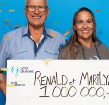 Screenshot 2024 09 22 11.54.59  Un père et sa fille du Québec gagnent au Lotto Max lors d'une pause pour recharger leur voiture électrique