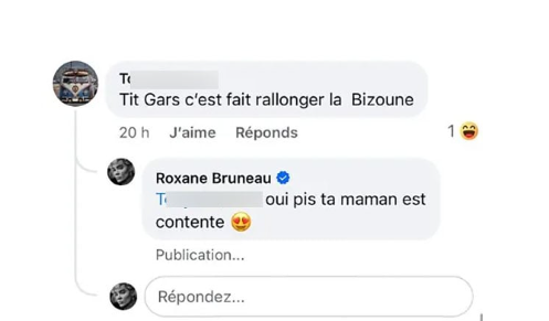 Screenshot 2024 09 24 12.44.36 Roxane Bruneau réprimande sévèrement un homme qui l’a insulté sans raison