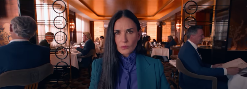 Screenshot 2024 10 01 10.30.14 Le dernier film de Demi Moore est si intense que certains spectateurs quittent le cinéma avant la fin, voici pourquoi