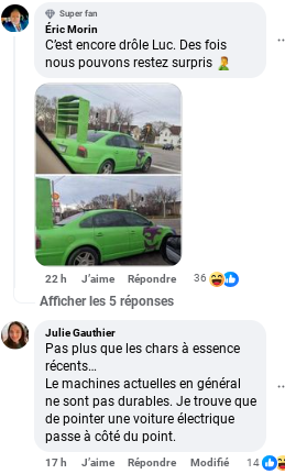 Luc Poirier provoque tous les propriétaires de voitures électriques avec une seule phrase 3 Luc Poirier provoque tous les propriétaires de voitures électriques avec une seule phrase Screenshot 2024 10 10 07.48.19 Luc Poirier provoque tous les propriétaires de voitures électriques avec une seule phrase