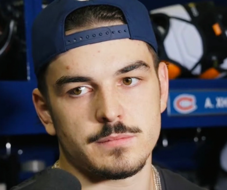 Screenshot 2024 10 11 11.04.15 L'habit d'Arber Xhekaj hier soir envoyait un message très explicite