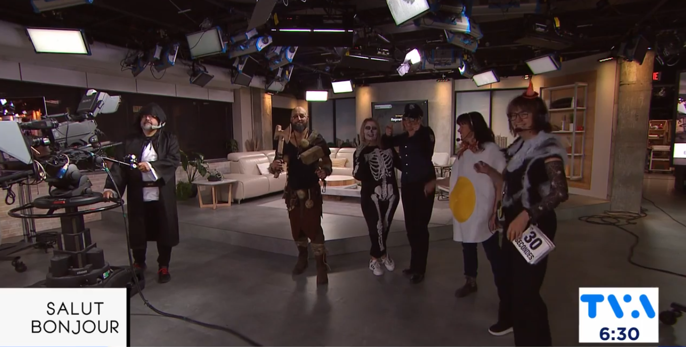 Voici comment les membres de l'équipe Salut Bonjour se sont costumés pour l'Halloween 2 Voici comment les membres de l'équipe Salut Bonjour se sont costumés pour l'Halloween Screenshot 2024 10 31 12.59.24 Voici comment les membres de l'équipe Salut Bonjour se sont costumés pour l'Halloween