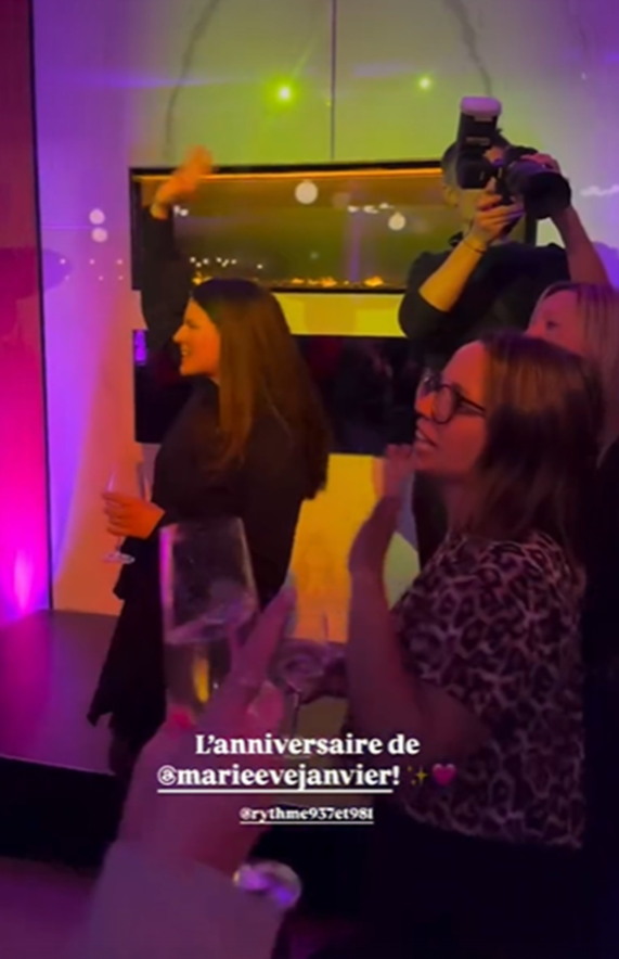 Capture decran 2024 11 14 094558 Marie-Eve Janvier partage toutes les images de sa fête de 40 ans avec plusieurs célébrités