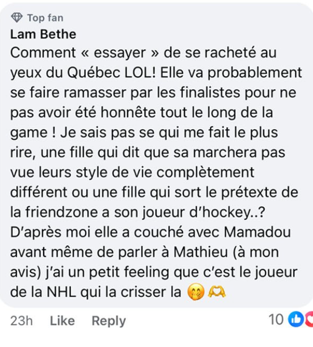 Capture decran 2024 11 22 134717 Mathieu Joseph approuve un commentaire révélateur après sa rupture avec Maude d'Occupation Double