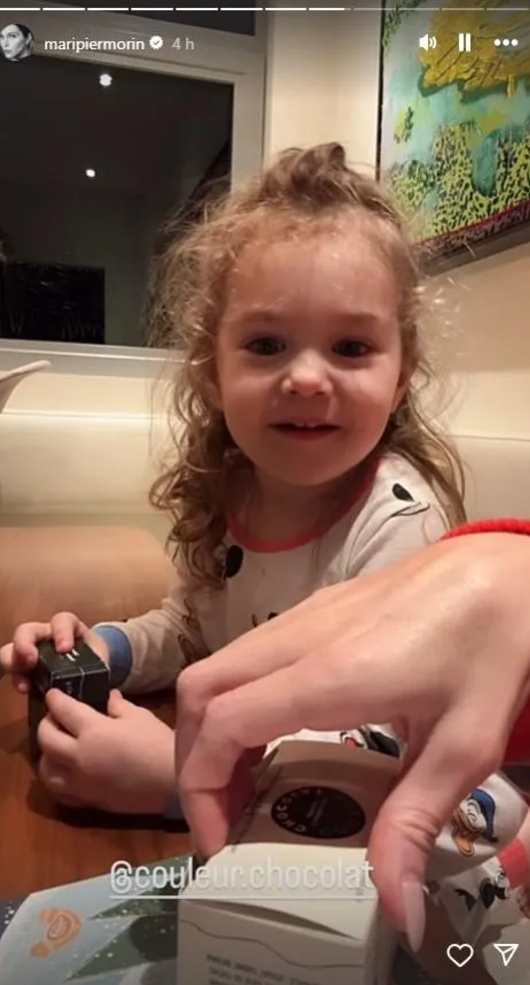 Capture decran 2024 11 25 195904 Après une longue attente, Maripier Morin révèle enfin une image de sa fille