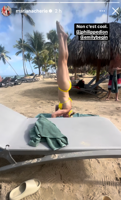 Capture decran 2024 11 30 100011 Émily Bégin partage des photos de ses vacances avec une célébrité québécoise