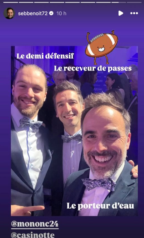 Capture decran 2024 11 30 100756 Eve-Marie Lortie et Charles-Antoine Sinotte étaient élégants comme jamais sur leur 36, découvrez les photos