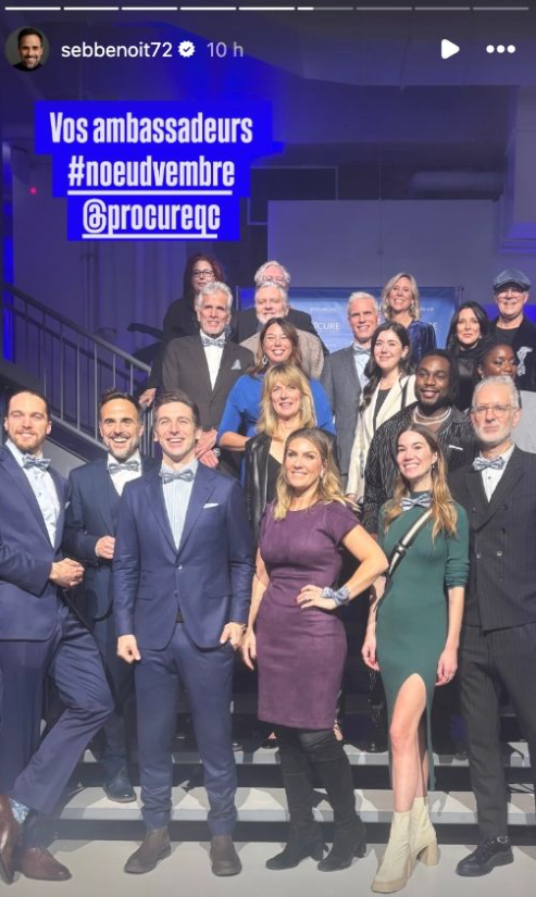 Capture decran 2024 11 30 100811 Eve-Marie Lortie et Charles-Antoine Sinotte étaient élégants comme jamais sur leur 36, découvrez les photos