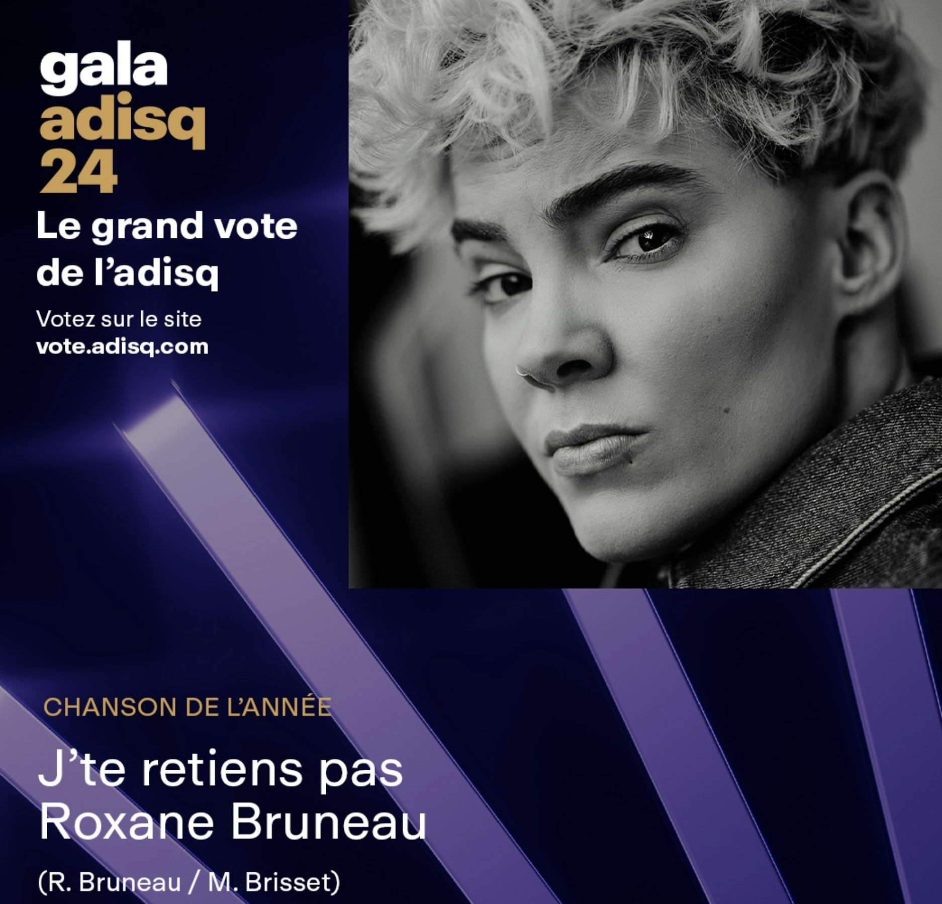 Capture decran le 2024 11 04 a 09.17.48 Roxane Bruneau fait sensation au tapis rouge de l’ADISQ 2024