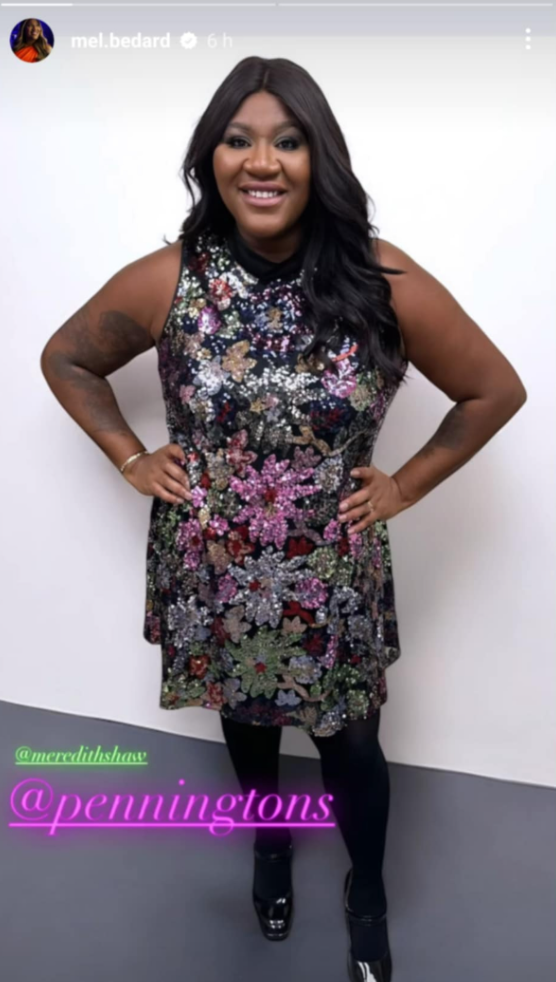 mel1 Mélissa Bédard sort et diffuse des images de ses tenues de soirée