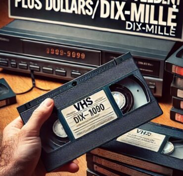 CASSETTES2 Vos vieilles cassettes VHS pourraient valoir une fortune : jusqu’à 76 000 $ pour certaines !