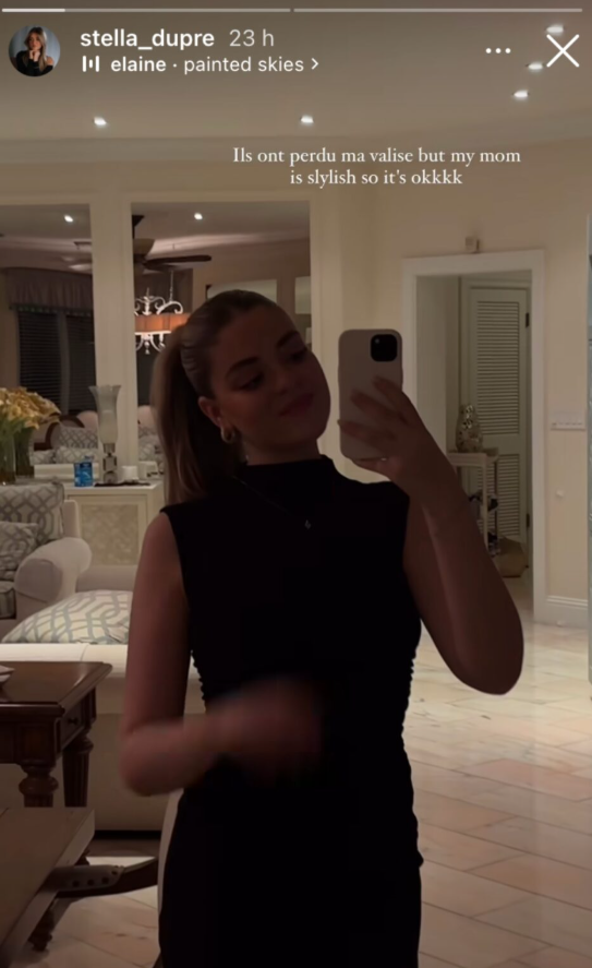 Stella Dupré adopte le style de sa maman Anne-Marie Angélil en vacances 4 Stella Dupré adopte le style de sa maman Anne-Marie Angélil en vacances Capture decran 2024 12 22 125656 Stella Dupré adopte le style de sa maman Anne-Marie Angélil en vacances