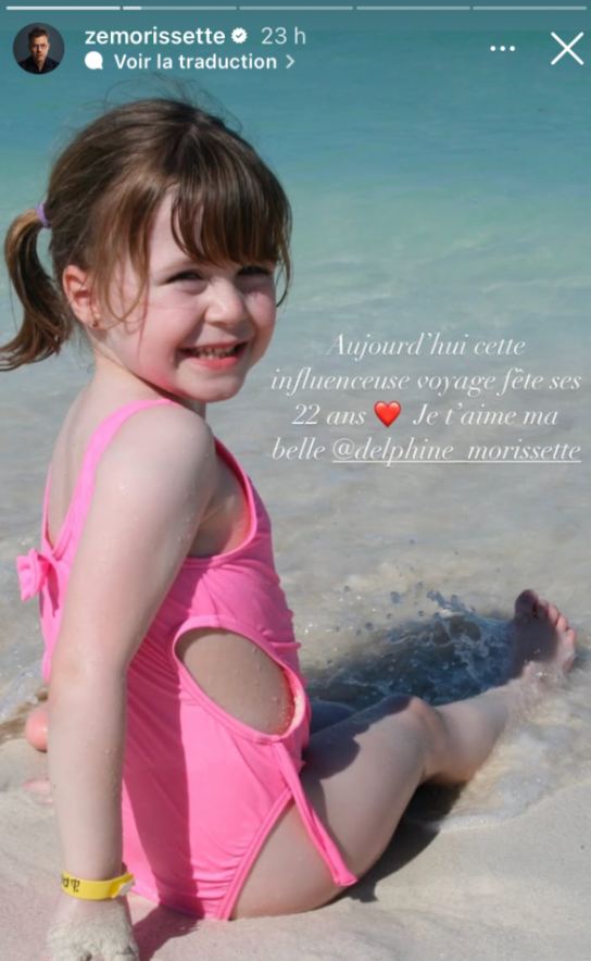 Capture decran 2025 01 03 212609 La fille de Véronique Cloutier et Louis Morissette célèbre ses 22 ans et dévoile son gâteau d'anniversaire