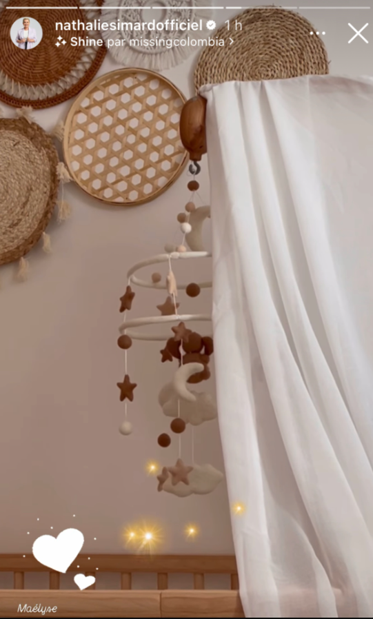 Capture decran 2025 01 05 104736 Nathalie Simard dévoile la chambre de sa petite-fille et c'est adorable