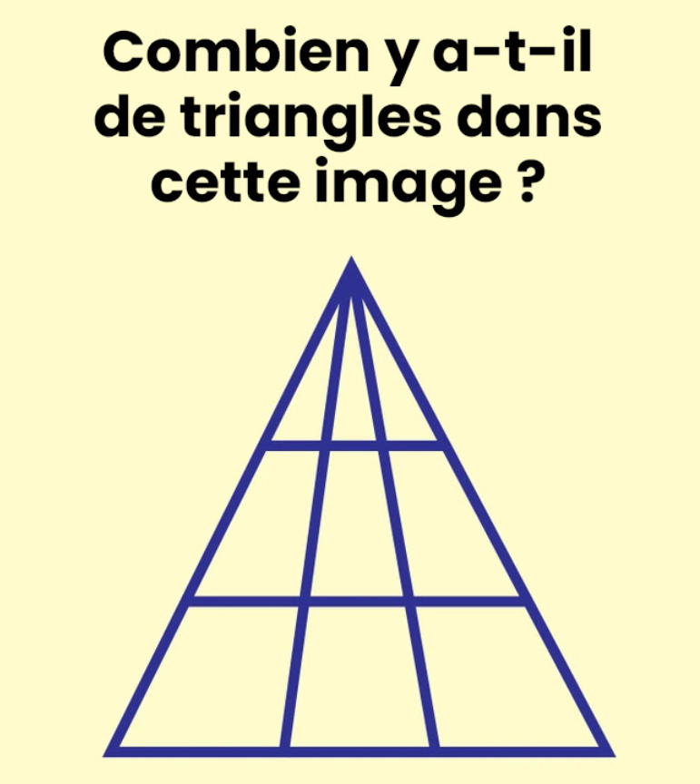 Le défi des triangles: Un casse-tête qui bouscule les esprits sur le ...