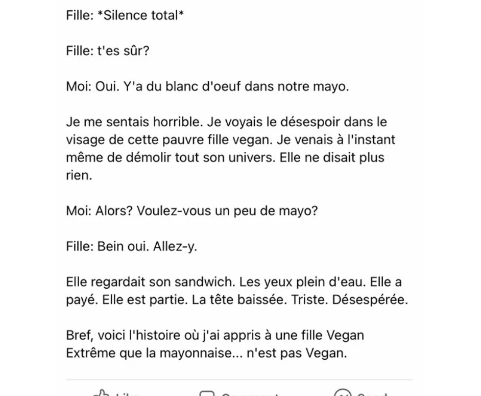 La cliente Vegan qui se fait confronter par un employé au Subway 5 La cliente Vegan qui se fait confronter par un employé au Subway Capture decran 2025 01 09 115927 La cliente Vegan qui se fait confronter par un employé au Subway