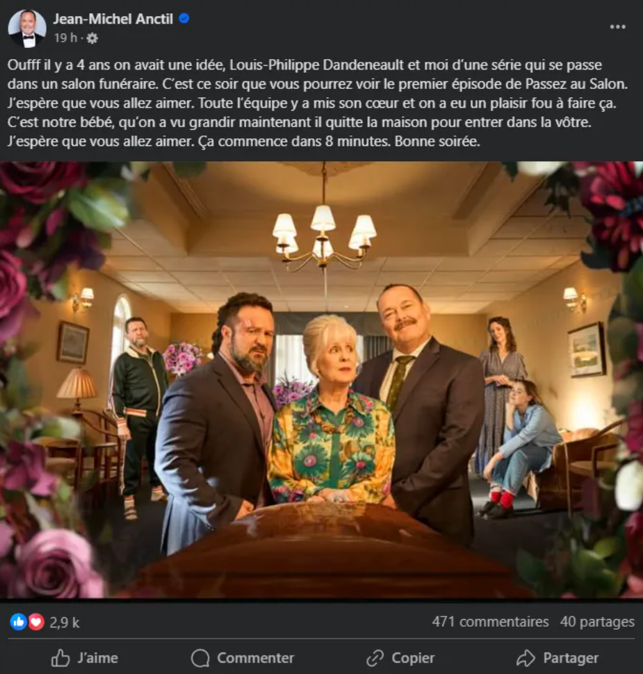 Capture decran 2025 01 10 065717 Les cotes d'écoute de "Passez au salon" confirment son succès