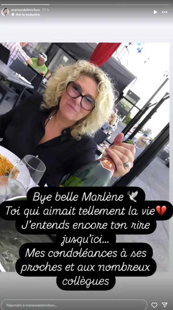 Capture decran 2025 01 17 194241 Marie-Soleil Michon traverse une période difficile et partage une triste nouvelle