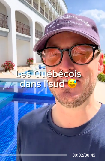 Capture decran le 2025 01 21 a 17.23.55 e1737498387836 Olivier Primeau partage son avis sur les Québécois qui vont dans des tout inclus dans le Sud