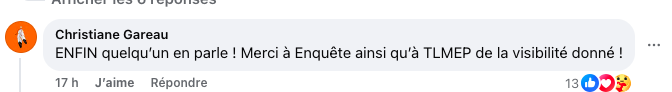 Capture decran le 2025 01 27 a 16.40.21 Beaucoup de réactions suite à l'entrevue d'Annie Hudon-Friceau à Tout le monde en parle