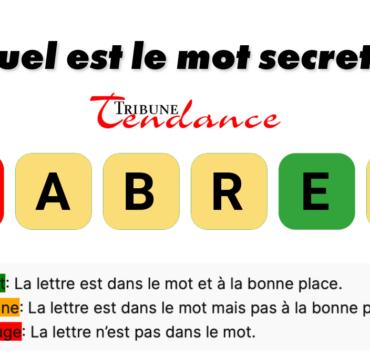 Un défi de 6 lettres pour stimuler l'esprit! 12 Un défi de 6 lettres pour stimuler l'esprit! game virale image blaser 1 Un défi de 6 lettres pour stimuler l'esprit!