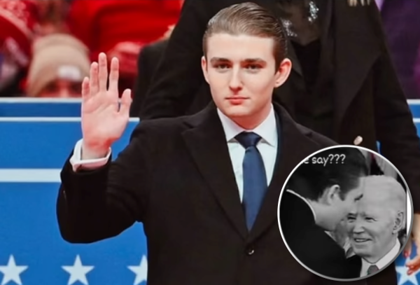 L’échange intrigant entre Barron Trump et Joe Biden : voici ce qu’ils auraient dit 1 L’échange intrigant entre Barron Trump et Joe Biden : voici ce qu’ils auraient dit montage final 1737645924 L’échange intrigant entre Barron Trump et Joe Biden : voici ce qu’ils auraient dit