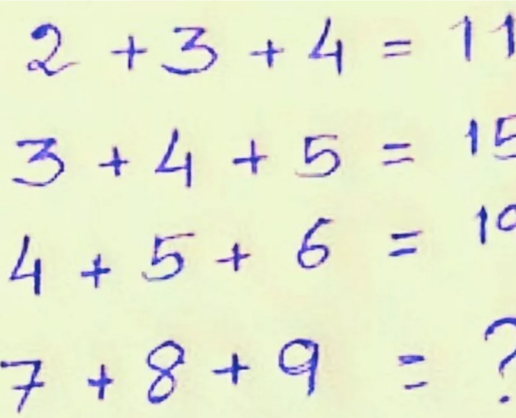 Capture decran 2025 02 10 111341 Seuls ceux qui ont de grandes capacités logiques peuvent résoudre ce casse-tête mathématique rapidement