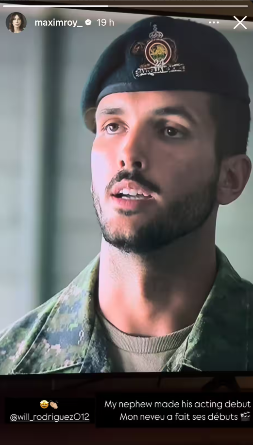 Maxim Roy exprime sa fierté après le passage de son neveu dans Les Armes 3 Maxim Roy exprime sa fierté après le passage de son neveu dans Les Armes Capture decran 2025 02 11 093142 Maxim Roy exprime sa fierté après le passage de son neveu dans Les Armes