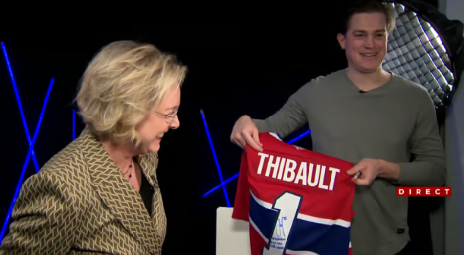 Sophie Thibault reçoit un cadeau mémorable de Samuel Montembeault, le gardien du Canadien 2 Sophie Thibault reçoit un cadeau mémorable de Samuel Montembeault, le gardien du Canadien Capture decran 2025 02 12 200019 Sophie Thibault reçoit un cadeau mémorable de Samuel Montembeault, le gardien du Canadien