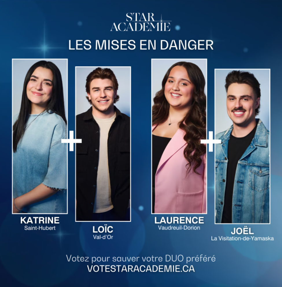 Capture decran 2025 02 19 163129 Réactions vives après la performance en duo de Loïc et Katrine à Star Académie